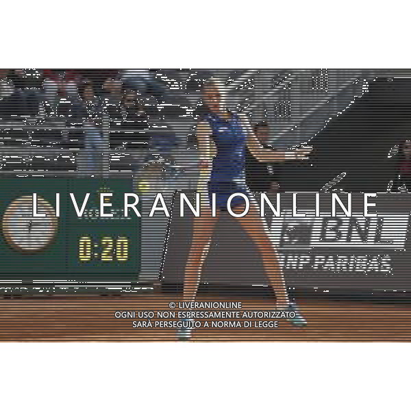 Roma 13/05/2019 - INTERNAZIONALI BNL D\' Italia 2019 - Ajla Tomljanovic vs Karolina Pliskova - nella foto: Karolina Pliskova ©Claudio Zamagni/Agenzia Aldo Liverani s.a.s. Karolina Pliskova during the woman match between Ajla Tomljanovic vs Karolina Pliskova at the The Internazionali BNL d\'Italia 2019 at Foro Italico on May 14, 2019 in Rome, Italy. / AGENZIA ALDO LIVERANI SAS