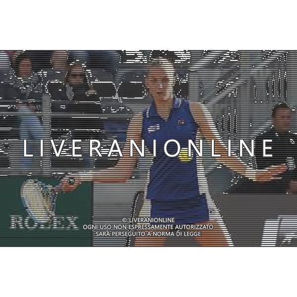 Roma 13/05/2019 - INTERNAZIONALI BNL D\' Italia 2019 - Ajla Tomljanovic vs Karolina Pliskova - nella foto: Karolina Pliskova ©Claudio Zamagni/Agenzia Aldo Liverani s.a.s. Karolina Pliskova during the woman match between Ajla Tomljanovic vs Karolina Pliskova at the The Internazionali BNL d\'Italia 2019 at Foro Italico on May 14, 2019 in Rome, Italy. / AGENZIA ALDO LIVERANI SAS