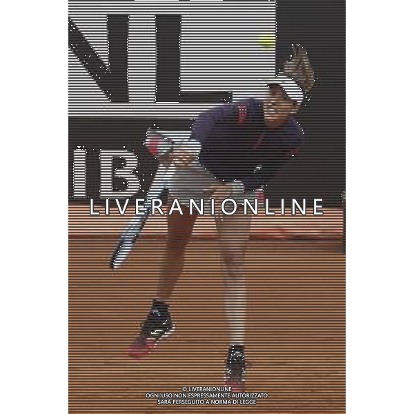 Roma 13/05/2019 - INTERNAZIONALI BNL D\' Italia 2019 - Saisai Zheng vs Gabrine Muguruza nella foto: Gabrine Muguruza ©Claudio Zamagni/Agenzia Aldo Liverani s.a.s. Gabrine Muguruza in action during the Woman Singles match between Saisai Zheng and Gabrine Muguruza at the The Internazionali BNL d\'Italia 2019 at Foro Italico on May 13, 2015 in Rome, Italy. / AGENZIA ALDO LIVERANI SAS