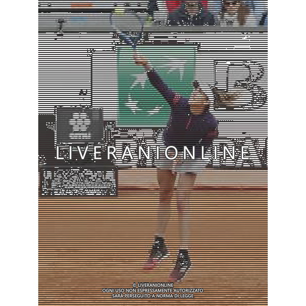 Roma 13/05/2019 - INTERNAZIONALI BNL D\' Italia 2019 - Saisai Zheng vs Gabrine Muguruza nella foto: Gabrine Muguruza ©Claudio Zamagni/Agenzia Aldo Liverani s.a.s. Gabrine Muguruza in action during the Woman Singles match between Saisai Zheng and Gabrine Muguruza at the The Internazionali BNL d\'Italia 2019 at Foro Italico on May 13, 2015 in Rome, Italy. / AGENZIA ALDO LIVERANI SAS