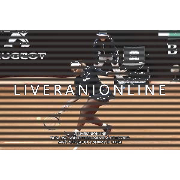 Roma 13/05/2019 - INTERNAZIONALI BNL D\' Italia 2019 - Serena Williams vs Rebecca Peterson nella foto: Serena Williams ©Claudio Zamagni/Agenzia Aldo Liverani s.a.s. Serena Williams in action during the Woman Singles match between Serena Williams and Rebecca Peterson at the The Internazionali BNL d\'Italia 2019 at Foro Italico on May 13, 2015 in Rome, Italy. / AGENZIA ALDO LIVERANI SAS