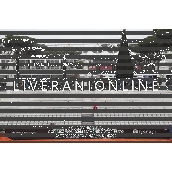 Roma 15/05/2019 - INTERNAZIONALI BNL D\' Italia 2019 - nella foto: la pioggia sul campo pietrangeli ©Claudio Zamagni/Agenzia Aldo Liverani s.a.s. / AGENZIA ALDO LIVERANI SAS