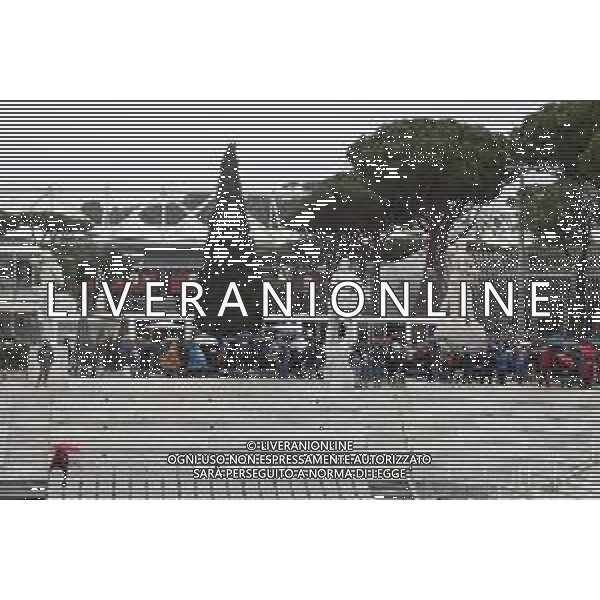 Roma 15/05/2019 - INTERNAZIONALI BNL D\' Italia 2019 - nella foto: la pioggia sul campo pietrangeli ©Claudio Zamagni/Agenzia Aldo Liverani s.a.s. / AGENZIA ALDO LIVERANI SAS