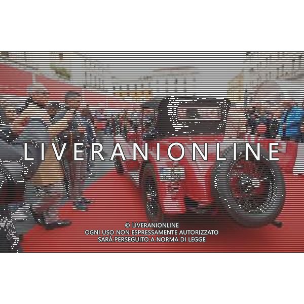 1000Miglia punzonatura piazza vittoria, 15 maggio 2019, Ph Fotolive Federico Folli / AGENZIA ALDO LIVERANI SAS - Mille Miglia Punzonatura e Partenza della 37sima rievocazione in Piazza Vittoria a Brescia 15.05.2019