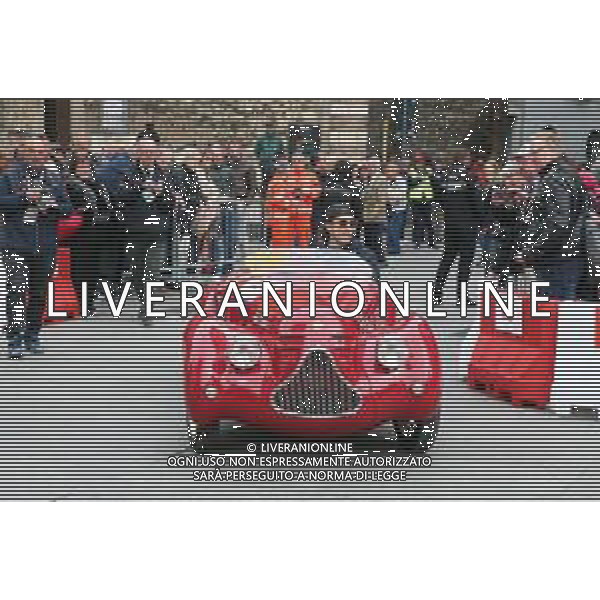 1000miglia punzonatura piazza vittoria.Brescia 15 maggio 2019.ph Fotolive Fabrizio Cattina / AGENZIA ALDO LIVERANI SAS - Mille Miglia Punzonatura e Partenza della 37sima rievocazione in Piazza Vittoria a Brescia 15.05.2019