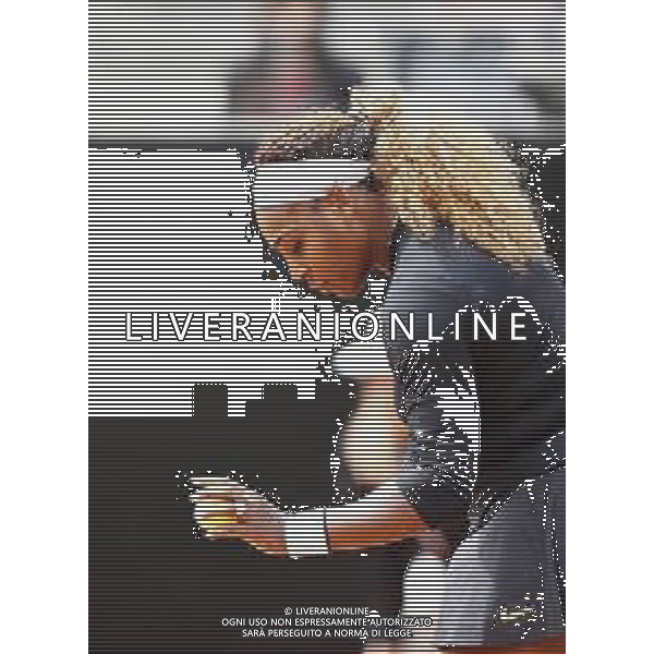 Roma 13/05/2019 - INTERNAZIONALI BNL D\' Italia 2019 - Serena Williams vs Rebecca Peterson nella foto: Serena Williams ©Claudio Zamagni/Agenzia Aldo Liverani s.a.s. Serena Williams in action during the Woman Singles match between Serena Williams and Rebecca Peterson at the The Internazionali BNL d\'Italia 2019 at Foro Italico on May 13, 2015 in Rome, Italy. / AGENZIA ALDO LIVERANI SAS