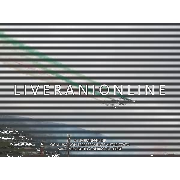 frecce tricolori sulla citta 1000 miglia , Brescia 15 maggio 2019. Ph Fotolive Filippo Venezia / AGENZIA ALDO LIVERANI SAS