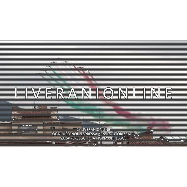 frecce tricolori sulla citta 1000 miglia , Brescia 15 maggio 2019. Ph Fotolive Filippo Venezia / AGENZIA ALDO LIVERANI SAS