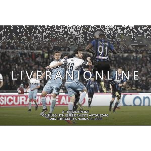 Atalanta - Lazio Finale di Coppa Italia 2019 TIM CUP 15/05/2019 - nella foto: Zapata Duvan (Atalanta 1907) e Marco Parolo ©Claudio Zamagni/Agenzia Aldo Liverani Zapata Duvan (Atalanta 1907) during Italian TIM CUP final match between Atalanta and Lazio at Rome Olympic Stadium on May 15 2019 photo credit by Claudio Zamagni/Aldo Liverani Photo Agency / AGENZIA ALDO LIVERANI SAS