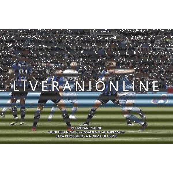 Atalanta - Lazio Finale di Coppa Italia 2019 TIM CUP 15/05/2019 - nella foto: Esultanza dopo il gol di Milinkovic-Savic Serjei (s.s.lazio) ©Claudio Zamagni/Agenzia Aldo Liverani Milinkovic-Savic Serjei (s.s.lazio) Celebrates after scoring a goalduring Italian TIM CUP final match between Atalanta and Lazio at Rome Olympic Stadium on May 15 2019 photo credit by Claudio Zamagni/Aldo Liverani Photo Agency / AGENZIA ALDO LIVERANI SAS