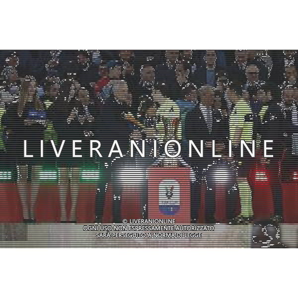 Atalanta - Lazio Finale di Coppa Italia 2019 TIM CUP 15/05/2019 - nella foto: premiazione ©Claudio Zamagni/Agenzia Aldo Liverani during Italian TIM CUP final match between Atalanta and Lazio at Rome Olympic Stadium on May 15 2019 photo credit by Claudio Zamagni/Aldo Liverani Photo Agency / AGENZIA ALDO LIVERANI SAS
