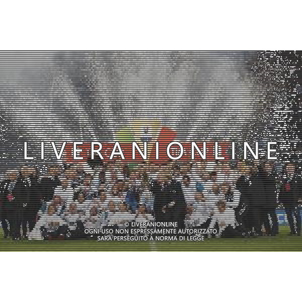 Atalanta - Lazio Finale di Coppa Italia 2019 TIM CUP 15/05/2019 - nella foto: premiazione esultanza festeggiamenti a fine gara con la coppa ©Claudio Zamagni/Agenzia Aldo Liverani final exultation with the trophy during Italian TIM CUP final match between Atalanta and Lazio at Rome Olympic Stadium on May 15 2019 photo credit by Claudio Zamagni/Aldo Liverani Photo Agency / AGENZIA ALDO LIVERANI SAS