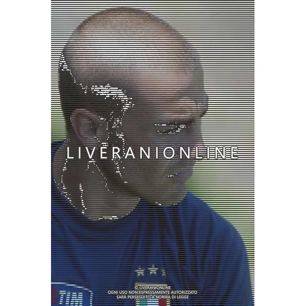 Coverciano 31/05/2005 Raduno e Allenamento della Nazionale Italiana Calcio nella foto fabio cannavaro ph gianni nucci/agenzia aldo liverani