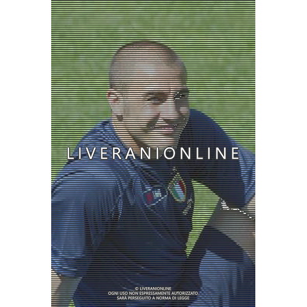 Coverciano 31/05/2005 Raduno e Allenamento della Nazionale Italiana Calcio nella foto fabio cannavaro ph gianni nucci/agenzia aldo liverani