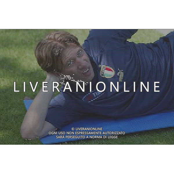 Coverciano 31/05/2005 Raduno e Allenamento della Nazionale Italiana Calcio nella foto antonio cassano ph gianni nucci/agenzia aldo liverani