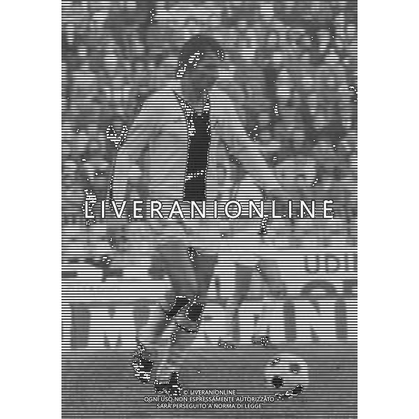 RETROSPETTIVA IVICA SURJAK CALCIATORE NELLA FOTO IVICA SURJAK CON LA MAGLIA DELL\'UDINESE AG ALDO LIVERANI SAS