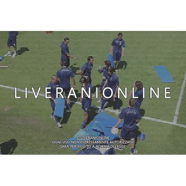 Coverciano 31/05/2005 Raduno e Allenamento della Nazionale Italiana Calcio nella foto una fase di allenamento ph gianni nucci/agenzia aldo liverani