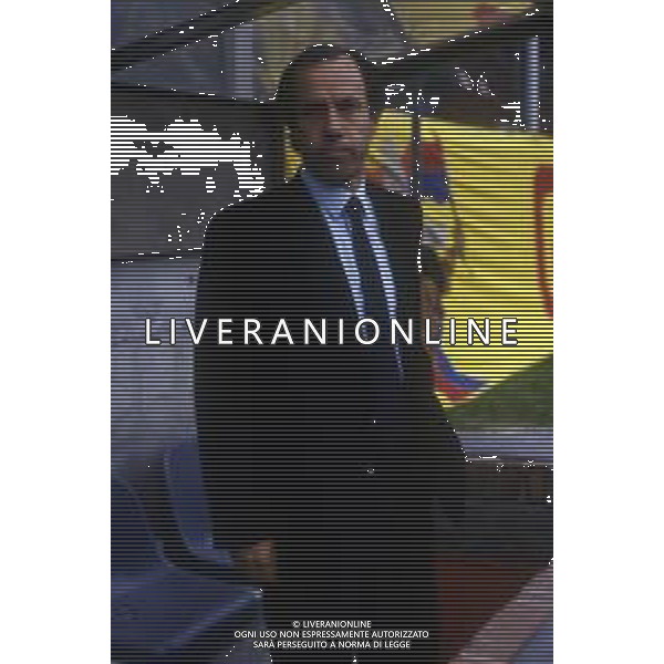RETROSPETTIVA FRANCO SCOGLIO ALLENATORE CALCIO NELLA FOTO FRANCO SCOGLIO ALLENATORE GENOA CALCIO 1988-89 AG ALDO LIVERANI SAS