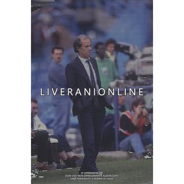 RETROSPETTIVA FRANCO SCOGLIO ALLENATORE CALCIO NELLA FOTO FRANCO SCOGLIO AG ALDO LIVERANI SAS