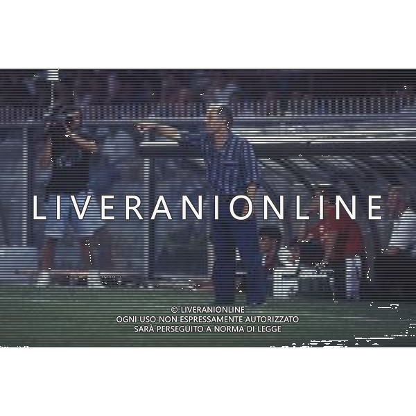 RETROSPETTIVA FRANCO SCOGLIO ALLENATORE CALCIO NELLA FOTO FRANCO SCOGLIO AG ALDO LIVERANI SAS