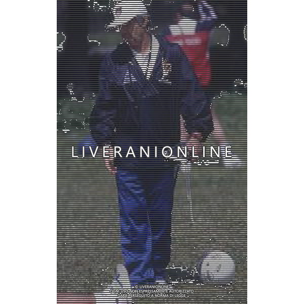 RETROSPETTIVA FRANCO SCOGLIO ALLENATORE CALCIO NELLA FOTO FRANCO SCOGLIO AG ALDO LIVERANI SAS