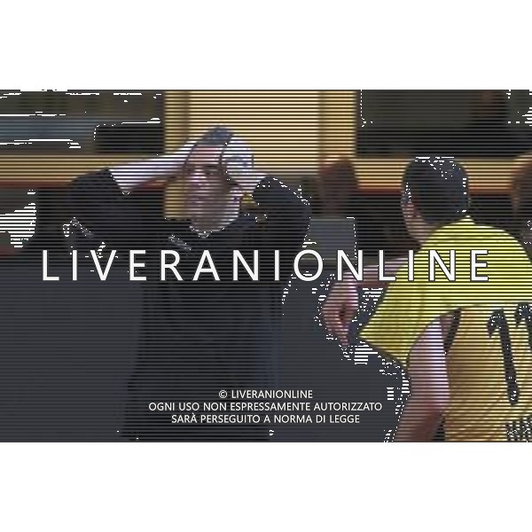IMOLA 15 05 2019 VIRTUS IMOLA-BOLOGNA BASKET PLAY OFF SERIE C GOLD SEMIFINALI NELLA FOTO DAVIDE TASSINARI ALLENATORE IMOLA © SANNA / AGENZIA ALDO LIVERANI SAS