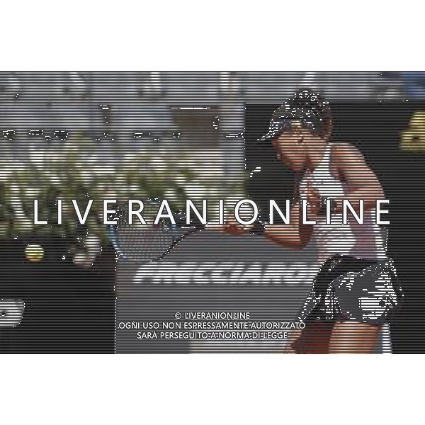 Roma 16/05/2019 - INTERNAZIONALI BNL D\' Italia 2019 - Naomi Osaka vs Dominika Cibulkova - nella foto: Naomi Osaka ©Claudio Zamagni/Agenzia Aldo Liverani s.a.s. Naomi Osaka during the match between Naomi Osaka and Dominika Cibulkova at the The Internazionali BNL d\'Italia 2019 at Foro Italico on May 16, 2019 in Rome, Italy. Photo Credit by Claudio Zamagni-Aldo Liverani Photo Agency / AGENZIA ALDO LIVERANI SAS