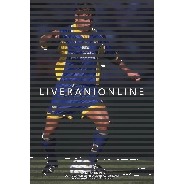 RETROSPETTIVA MASSIMO CRIPPA CALCIATORE NELLA FOTO MASSIMO CRIPPA CON LA MAGLIA DEL PARMA CALCIO 1997-1998 AG ALDO LIVERANI SAS