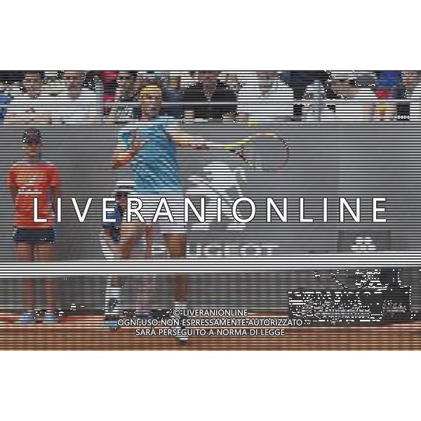Roma 16/05/2019 - INTERNAZIONALI BNL D\' Italia 2019 - Jeremy Chardy vs Rafael Nadal - nella foto: Rafael Nadal ©Claudio Zamagni/Agenzia Aldo Liverani s.a.s. Rafael Nadal during the match between Jeremy Chardy and Rafael Nadal at the The Internazionali BNL d\'Italia 2019 at Foro Italico on May 16, 2019 in Rome, Italy. Photo Credit by Claudio Zamagni-Aldo Liverani Photo Agency / AGENZIA ALDO LIVERANI SAS