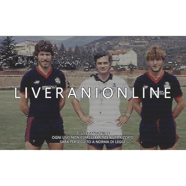 LUIGI SIMONI, detto Gigi, dirigente e allenatore di calcio italiano - RETROSPETTIVA nella foto allenatore del Genoa ©ARCHIVIO / AGENZIA ALDO LIVERANI SAS