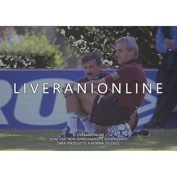 LUIGI SIMONI, detto Gigi, dirigente e allenatore di calcio italiano - RETROSPETTIVA nella foto allenatore Internazionale Campionato 1997-1998 durante l\'allenamento ©ARCHIVIO / AGENZIA ALDO LIVERANI SAS