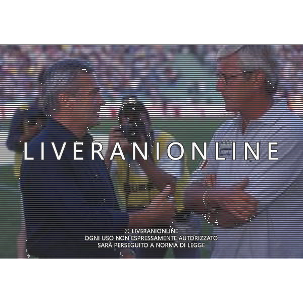 LUIGI SIMONI, detto Gigi, dirigente e allenatore di calcio italiano - RETROSPETTIVA nella foto con Marcello Lippi ©ARCHIVIO / AGENZIA ALDO LIVERANI SAS