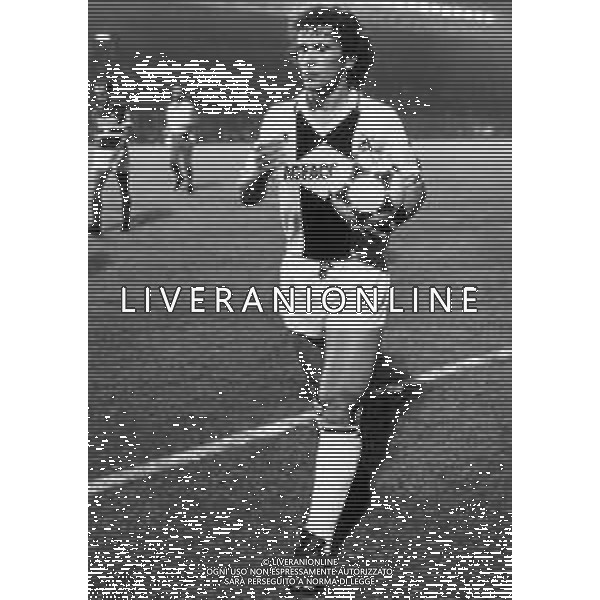 RETROSPETTIVA ZICO PSEUDONIMO DI ARTHUR ANTUNES COIMBRA CALCIATORE NELLA FOTO ZICO PSEUDONIMO DI ARTHUR ANTUNES COIMBRA CON LA MAGLIA DELL\'UDINESE CALCIO AG ALDO LIVERANI SAS