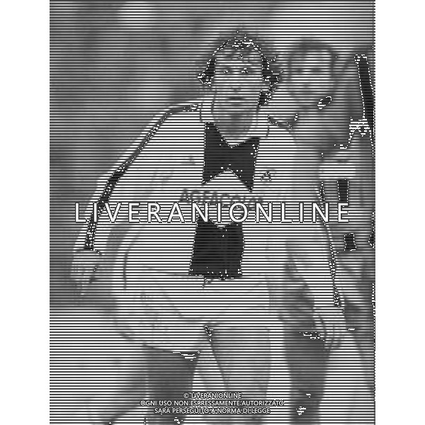 RETROSPETTIVA ZICO PSEUDONIMO DI ARTHUR ANTUNES COIMBRA CALCIATORE NELLA FOTO ZICO PSEUDONIMO DI ARTHUR ANTUNES COIMBRA CON LA MAGLIA DELL\'UDINESE CALCIO AG ALDO LIVERANI SAS