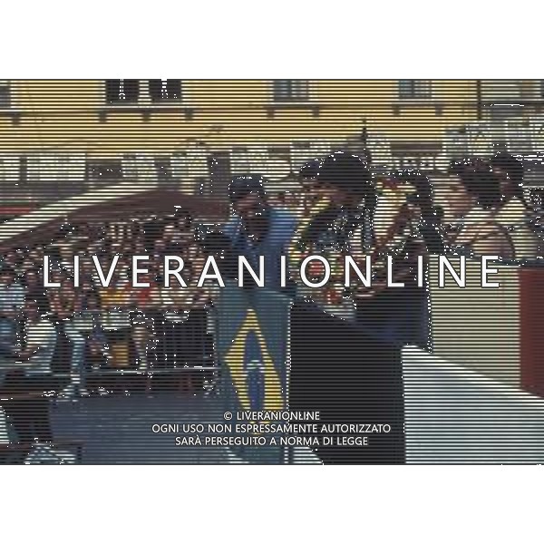 RETROSPETTIVA ZICO PSEUDONIMO DI ARTHUR ANTUNES COIMBRA CALCIATORE NELLA FOTO ZICO PSEUDONIMO DI ARTHUR ANTUNES COIMBRA A UDINE IL GIORNO DELLA SUA PRESENTAZIONE AG ALDO LIVERANI SAS