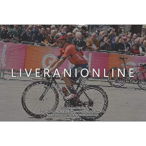 16-05-2019 Giro D\'italia; Tappa 06 Cassino - San Giovanni Rotondo; 2019, Bahrain - Merida; Pozzovivo, Domenico; Cassino; ©SIROTTI / AGENZIA ALDO LIVERANI SAS