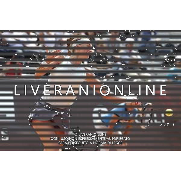 Roma 16/05/2019 - INTERNAZIONALI BNL D\' Italia 2019 - Yulia Putinsteva vs Petra Kvitova - nella foto: Petra Kvitova ©Claudio Zamagni/Agenzia Aldo Liverani s.a.s. Petra Kvitova during the match between Yulia Putinsteva and Petra Kvitova at the The Internazionali BNL d\'Italia 2019 at Foro Italico on May 16, 2019 in Rome, Italy. Photo Credit by Claudio Zamagni-Aldo Liverani Photo Agency / AGENZIA ALDO LIVERANI SAS