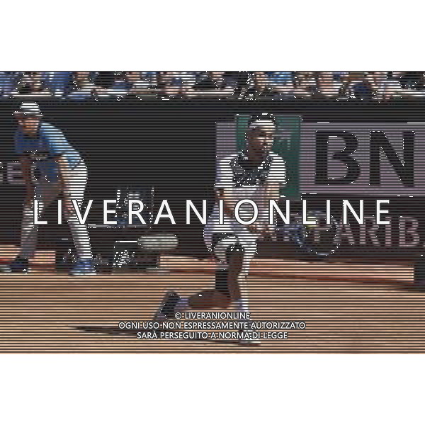 Roma 16/05/2019 - INTERNAZIONALI BNL D\' Italia 2019 - Radu Albot vs Fabio Fognini - nella foto: Fabio Fognini ©Claudio Zamagni/Agenzia Aldo Liverani s.a.s. Fabio Fognini during the match between Radu Albot and Fabio Fognini at the The Internazionali BNL d\'Italia 2019 at Foro Italico on May 16, 2019 in Rome, Italy. Photo Credit by Claudio Zamagni-Aldo Liverani Photo Agency
