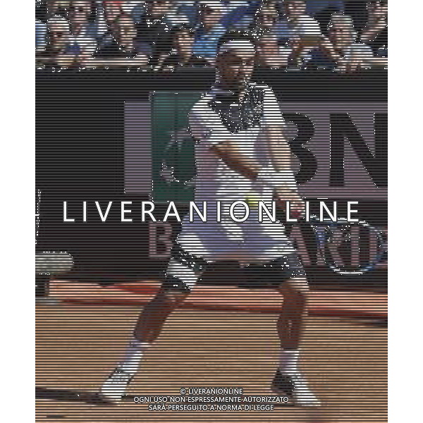 Roma 16/05/2019 - INTERNAZIONALI BNL D\' Italia 2019 - Radu Albot vs Fabio Fognini - nella foto: Fabio Fognini ©Claudio Zamagni/Agenzia Aldo Liverani s.a.s. Fabio Fognini during the match between Radu Albot and Fabio Fognini at the The Internazionali BNL d\'Italia 2019 at Foro Italico on May 16, 2019 in Rome, Italy. Photo Credit by Claudio Zamagni-Aldo Liverani Photo Agency