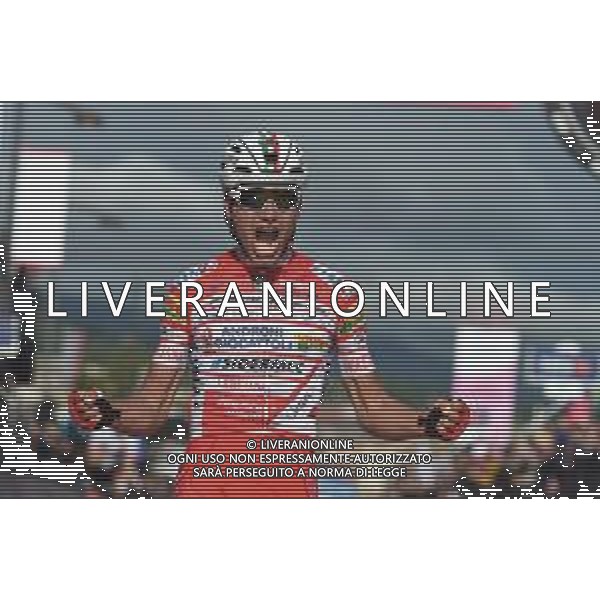 16-05-2019 Giro D\'italia; Tappa 06 Cassino - San Giovanni Rotondo; 2019, Androni Giocattoli - Sidermec; Masnada, Fausto; San Giovanni Rotondo;