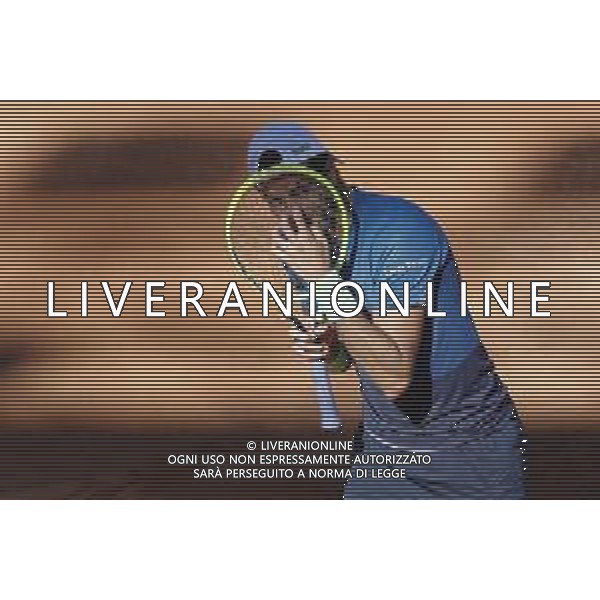 Roma 16/05/2019 - INTERNAZIONALI BNL D\' Italia 2019 - Matteo Berrettini vs Diego Schwartzman - nella foto: Matteo Berrettini ©Claudio Zamagni/Agenzia Aldo Liverani s.a.s. Matteo Berrettini during the match between Matteo Berrettini and Diego Schwartzman at the The Internazionali BNL d\'Italia 2019 at Foro Italico on May 16, 2019 in Rome, Italy. Photo Credit by Claudio Zamagni-Aldo Liverani Photo Agency