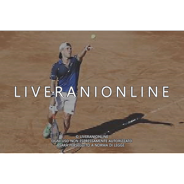 Roma 16/05/2019 - INTERNAZIONALI BNL D\' Italia 2019 - Matteo Berrettini vs Diego Schwartzman - nella foto: Diego Schwartzman©Claudio Zamagni/Agenzia Aldo Liverani s.a.s. Diego Schwartzman during the match between Matteo Berrettini and Diego Schwartzman at the The Internazionali BNL d\'Italia 2019 at Foro Italico on May 16, 2019 in Rome, Italy. Photo Credit by Claudio Zamagni-Aldo Liverani Photo Agency