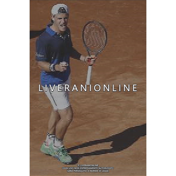 Roma 16/05/2019 - INTERNAZIONALI BNL D\' Italia 2019 - Matteo Berrettini vs Diego Schwartzman - nella foto: Diego Schwartzman ©Claudio Zamagni/Agenzia Aldo Liverani s.a.s. Diego Schwartzman during the match between Matteo Berrettini and Diego Schwartzman at the The Internazionali BNL d\'Italia 2019 at Foro Italico on May 16, 2019 in Rome, Italy. Photo Credit by Claudio Zamagni-Aldo Liverani Photo Agency