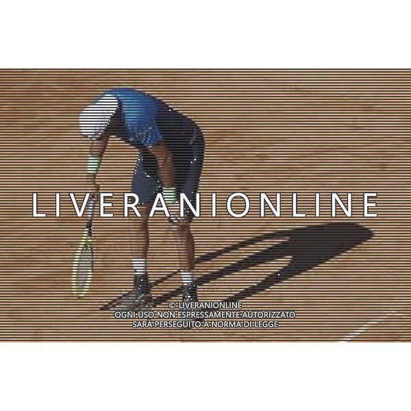 Roma 16/05/2019 - INTERNAZIONALI BNL D\' Italia 2019 - Matteo Berrettini vs Diego Schwartzman - nella foto: delusione Matteo Berrettini ©Claudio Zamagni/Agenzia Aldo Liverani s.a.s. Matteo Berrettini during the match between Matteo Berrettini and Diego Schwartzman at the The Internazionali BNL d\'Italia 2019 at Foro Italico on May 16, 2019 in Rome, Italy. Photo Credit by Claudio Zamagni-Aldo Liverani Photo Agency