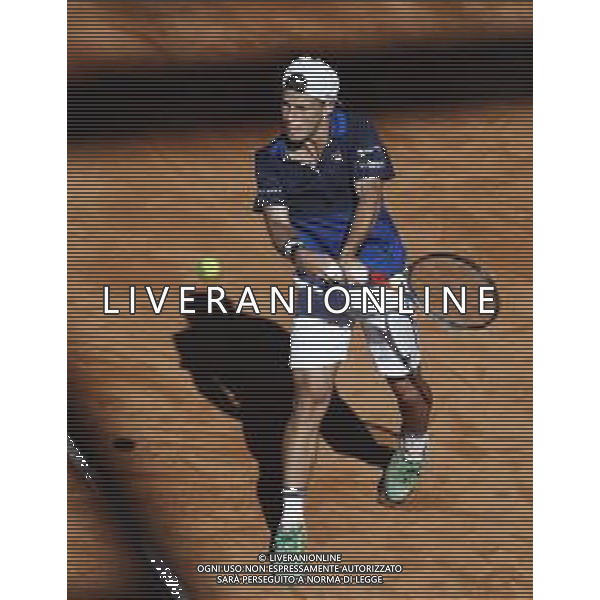 Roma 16/05/2019 - INTERNAZIONALI BNL D\' Italia 2019 - Matteo Berrettini vs Diego Schwartzman - nella foto: Diego Schwartzman©Claudio Zamagni/Agenzia Aldo Liverani s.a.s. Diego Schwartzman during the match between Matteo Berrettini and Diego Schwartzman at the The Internazionali BNL d\'Italia 2019 at Foro Italico on May 16, 2019 in Rome, Italy. Photo Credit by Claudio Zamagni-Aldo Liverani Photo Agency