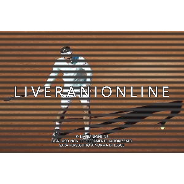 Roma 16/05/2019 - INTERNAZIONALI BNL D\' Italia 2019 - Borna Coric vs Roger Federer - nella foto: Roger Federer ©Claudio Zamagni/Agenzia Aldo Liverani s.a.s. Roger Federer during the match between Borna Coric and Roger Federerat the The Internazionali BNL d\'Italia 2019 at Foro Italico on May 16, 2019 in Rome, Italy. Photo Credit by Claudio Zamagni-Aldo Liverani Photo Agency