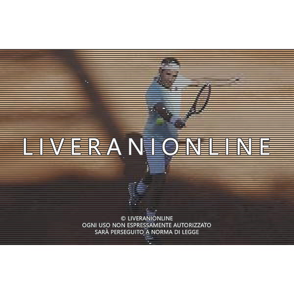 Roma 16/05/2019 - INTERNAZIONALI BNL D\' Italia 2019 - Borna Coric vs Roger Federer - nella foto: Roger Federer ©Claudio Zamagni/Agenzia Aldo Liverani s.a.s. Roger Federer during the match between Borna Coric and Roger Federerat the The Internazionali BNL d\'Italia 2019 at Foro Italico on May 16, 2019 in Rome, Italy. Photo Credit by Claudio Zamagni-Aldo Liverani Photo Agency