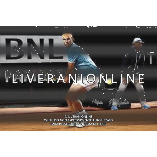 Roma 16/05/2019 - INTERNAZIONALI BNL D\' Italia 2019 - Nikoloz Basilashvili vs Rafael Nadal - nella foto: Rafael Nadal ©Claudio Zamagni/Agenzia Aldo Liverani s.a.s. Rafael Nadal during the match between Nikoloz Basilashvili and Rafael Nadal at The Internazionali BNL d\'Italia 2019 at Foro Italico on May 16, 2019 in Rome, Italy. Photo Credit by Claudio Zamagni-Aldo Liverani Photo Agency / AGENZIA ALDO LIVERANI SAS
