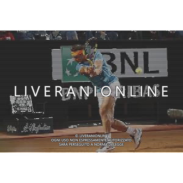 Roma 16/05/2019 - INTERNAZIONALI BNL D\' Italia 2019 - Nikoloz Basilashvili vs Rafael Nadal - nella foto: Rafael Nadal ©Claudio Zamagni/Agenzia Aldo Liverani s.a.s. Rafael Nadal during the match between Nikoloz Basilashvili and Rafael Nadal at The Internazionali BNL d\'Italia 2019 at Foro Italico on May 16, 2019 in Rome, Italy. Photo Credit by Claudio Zamagni-Aldo Liverani Photo Agency / AGENZIA ALDO LIVERANI SAS