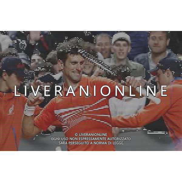 Roma 16/05/2019 - INTERNAZIONALI BNL D\' Italia 2019 - Djokovic Novak vs Philip Kohlschreiber - nella foto: Esultanza Djokovic Novak ©Claudio Zamagni/Agenzia Aldo Liverani s.a.s. Djokovic Novak during the match between Djokovic Novak vs Philip Kohlschreiber at The Internazionali BNL d\'Italia 2019 at Foro Italico on May 16, 2019 in Rome, Italy. Photo Credit by Claudio Zamagni-Aldo Liverani Photo Agency / AGENZIA ALDO LIVERANI SAS